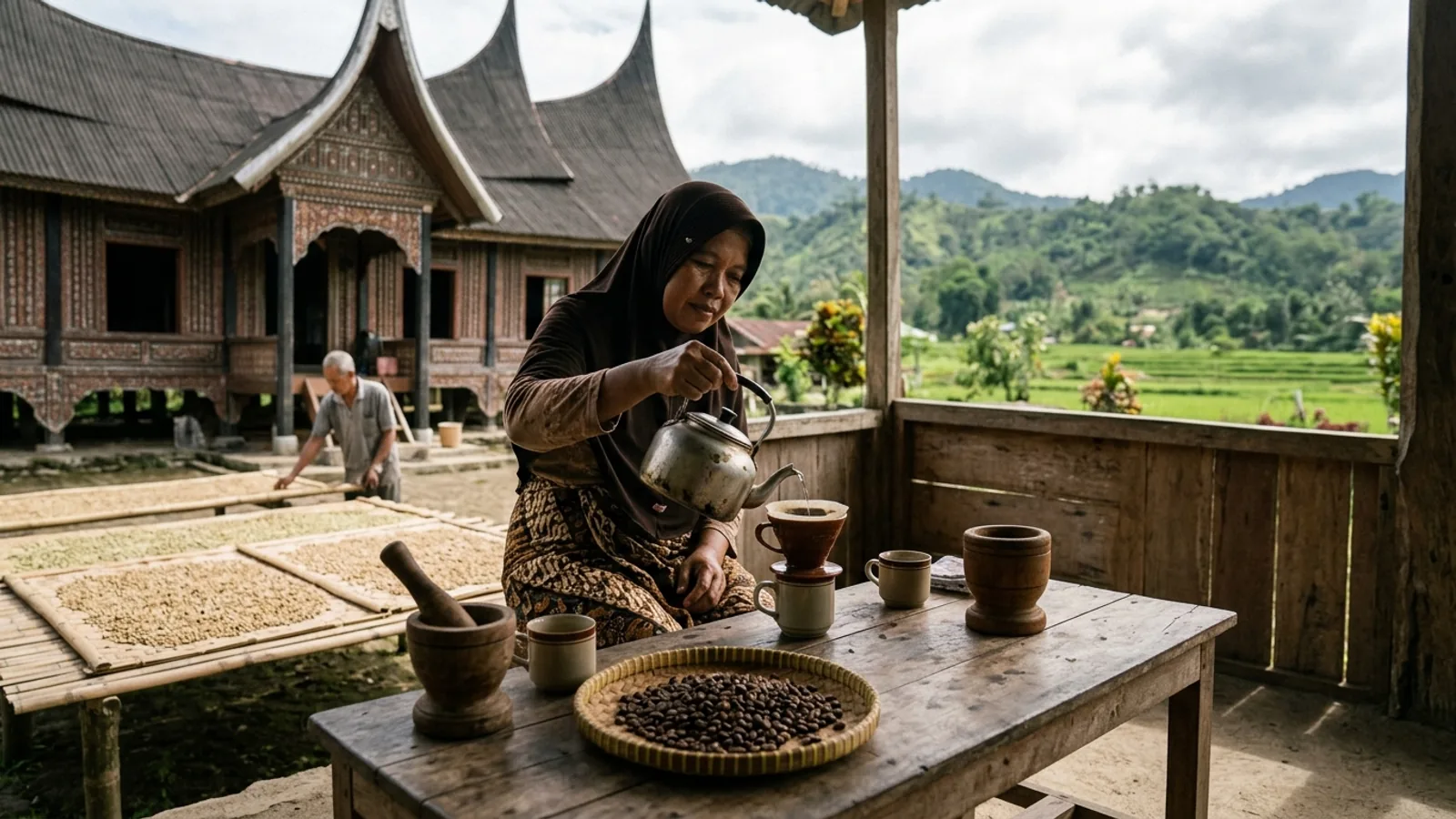 Coffee Trail Bukittinggi: Kebun Lasi & Kopi Tubruk