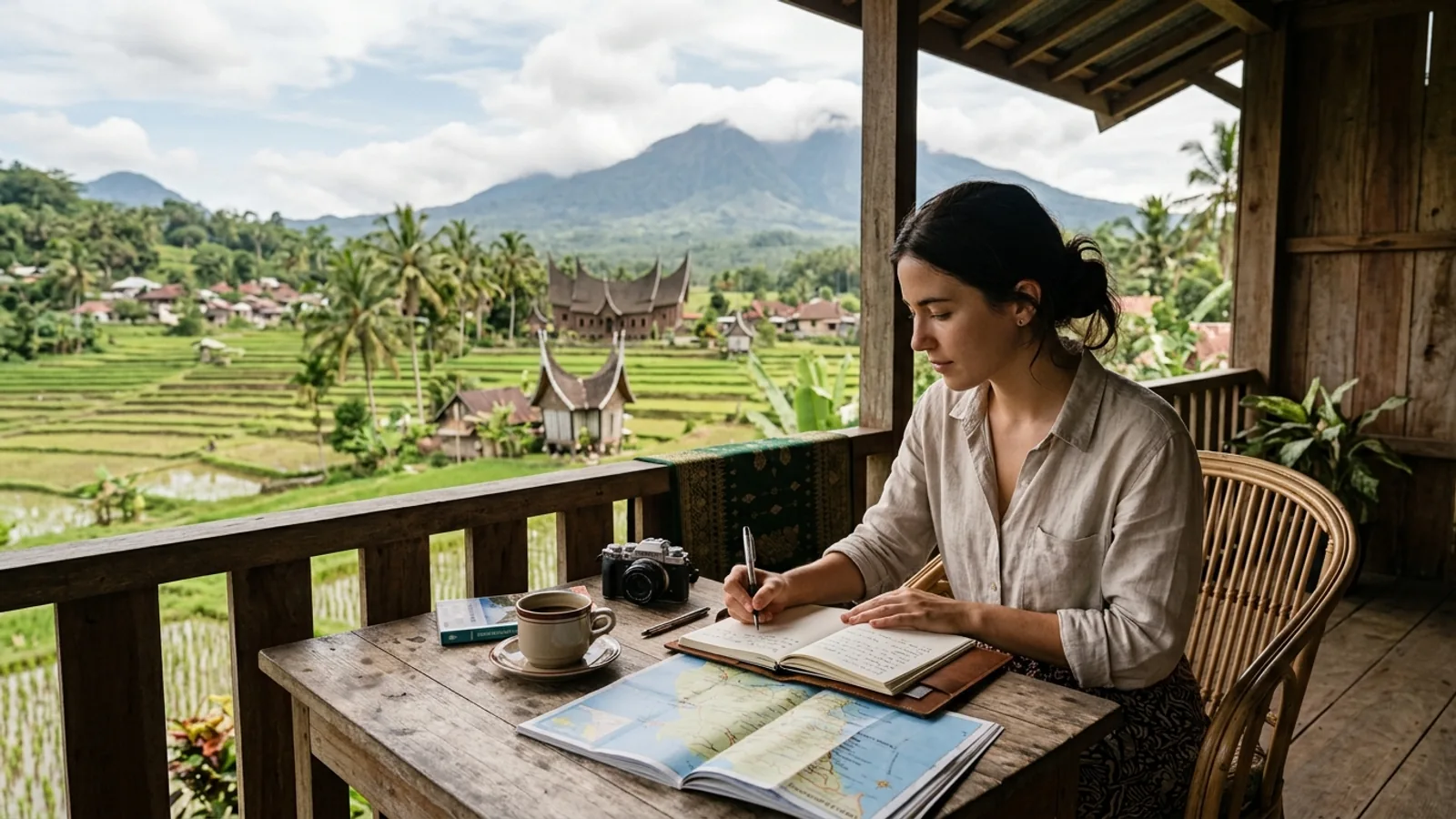 Cara menyusun itinerary Sumatera Barat Padang Bukittinggi Harau