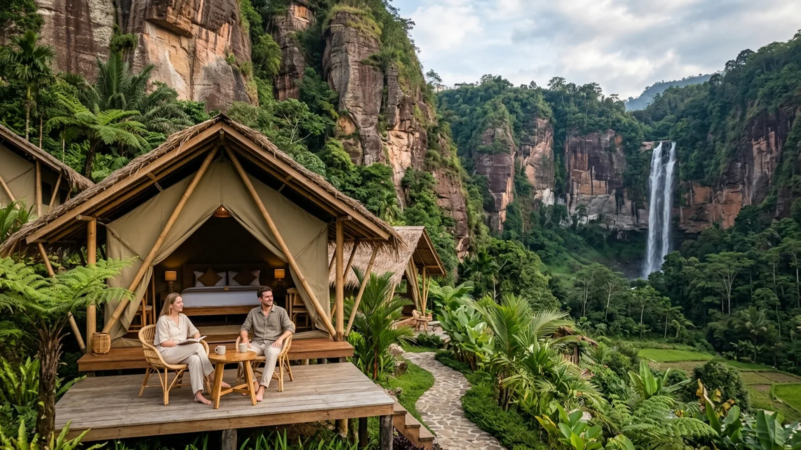 Harau Valley Glamping: Waterfall, Kelok 9 & Valley Stay