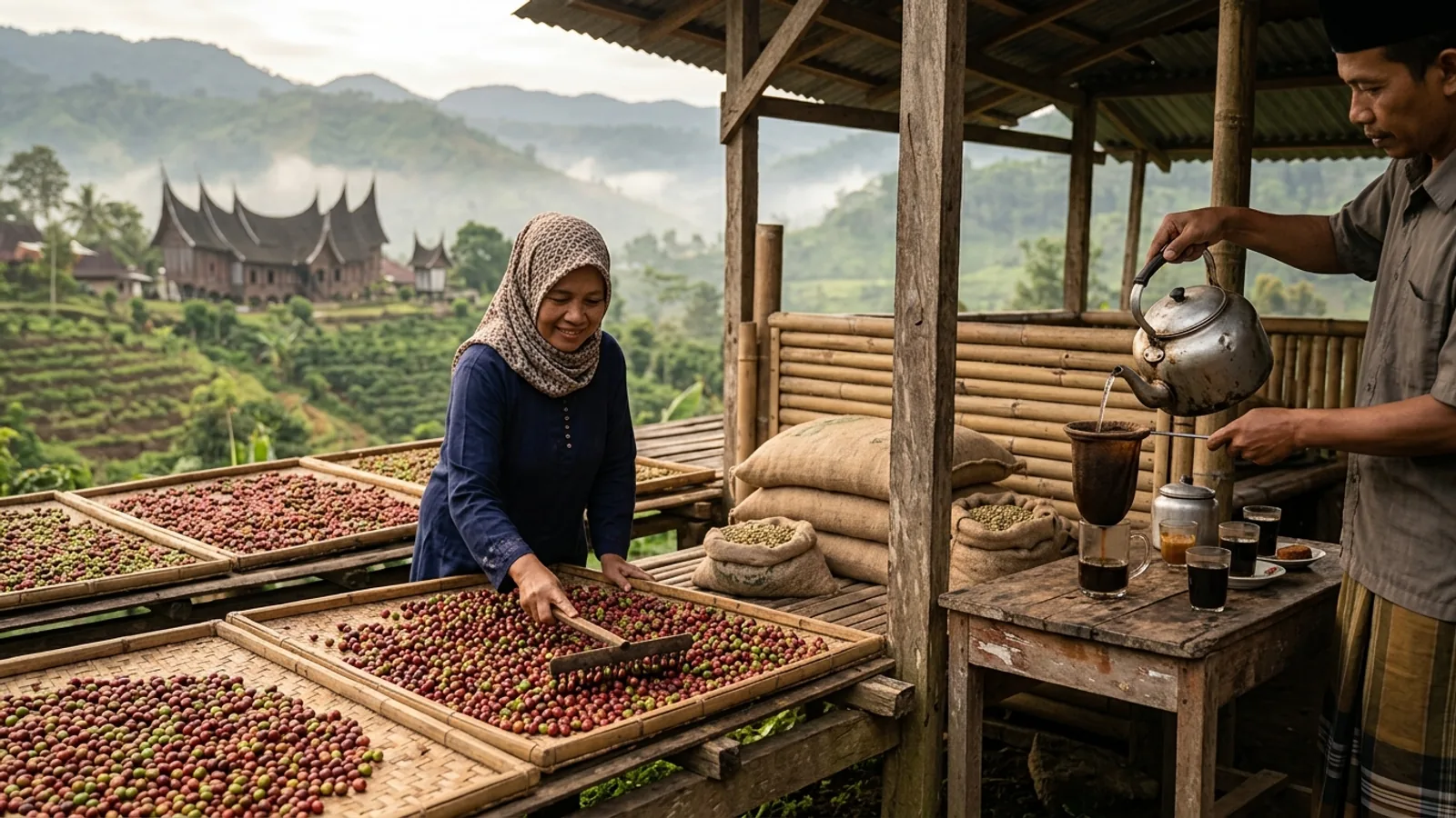 Wisata Kopi Sumatera Barat
