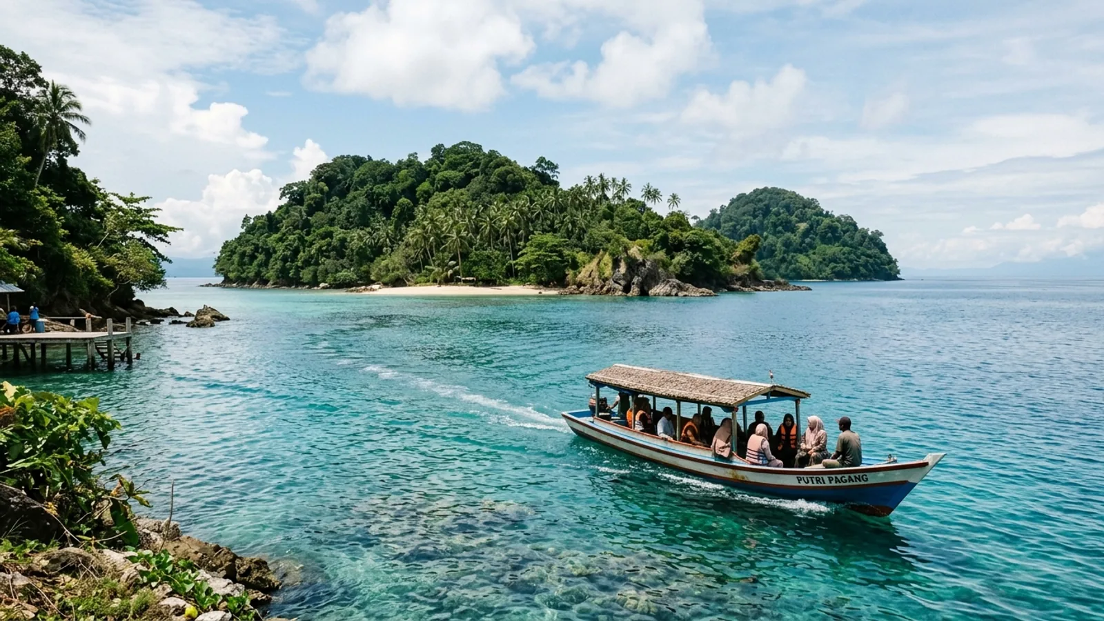 Bungus Island Hopping: Pagang Snorkeling & Pamutusan Trek