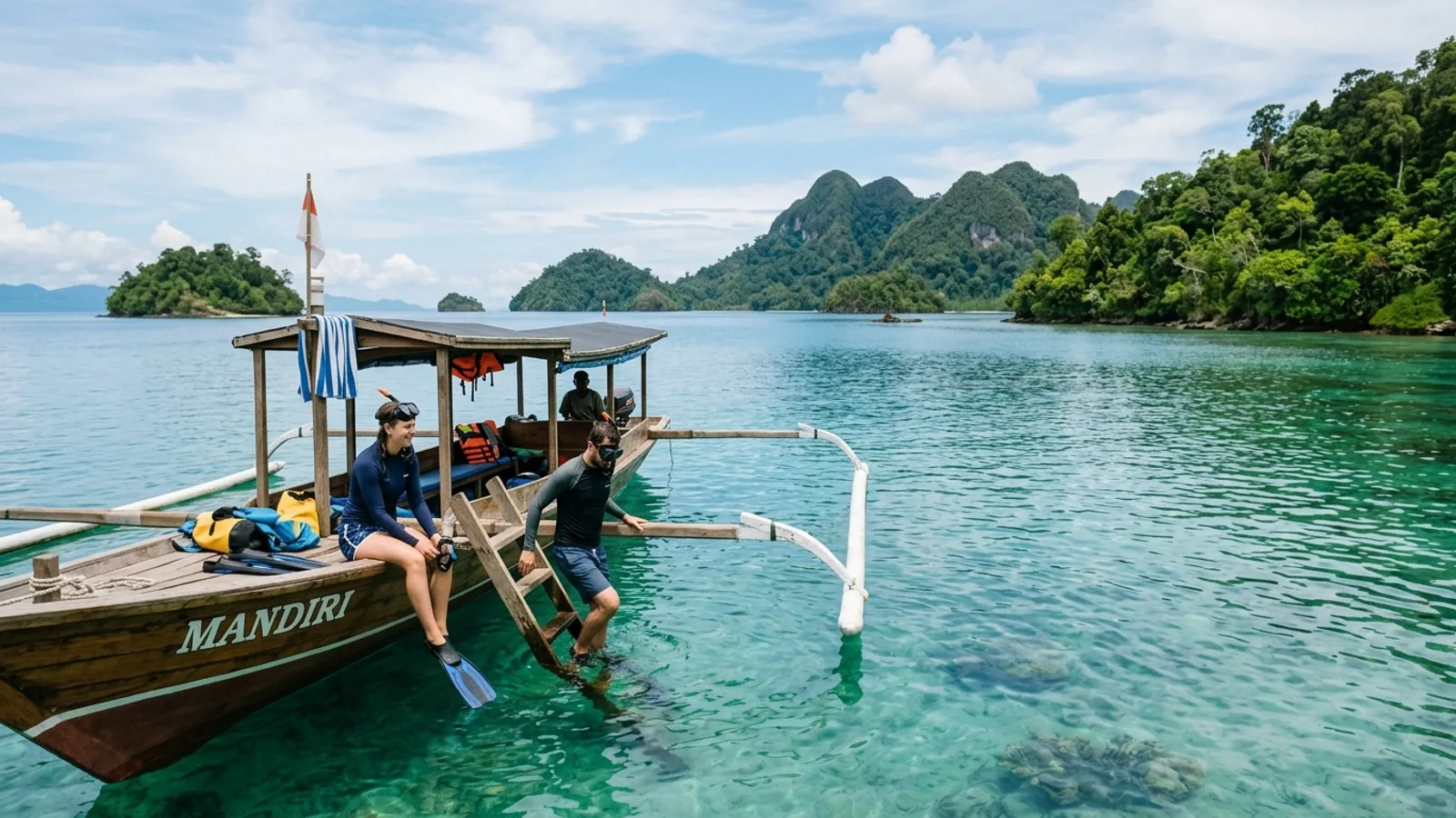 Mandeh Island Hopping & Snorkeling dari Padang