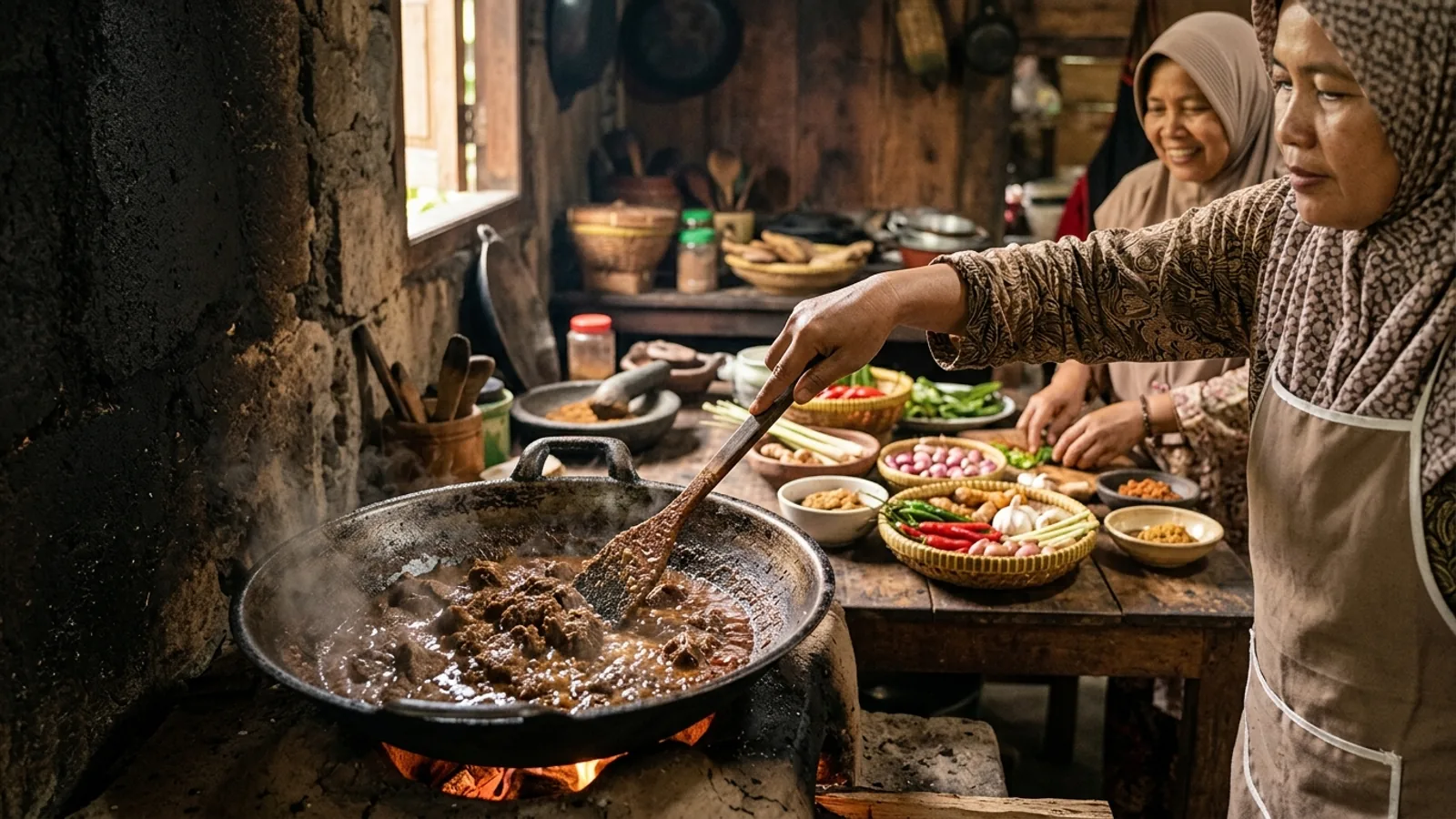 Rendang Cooking Class Minangkabau
