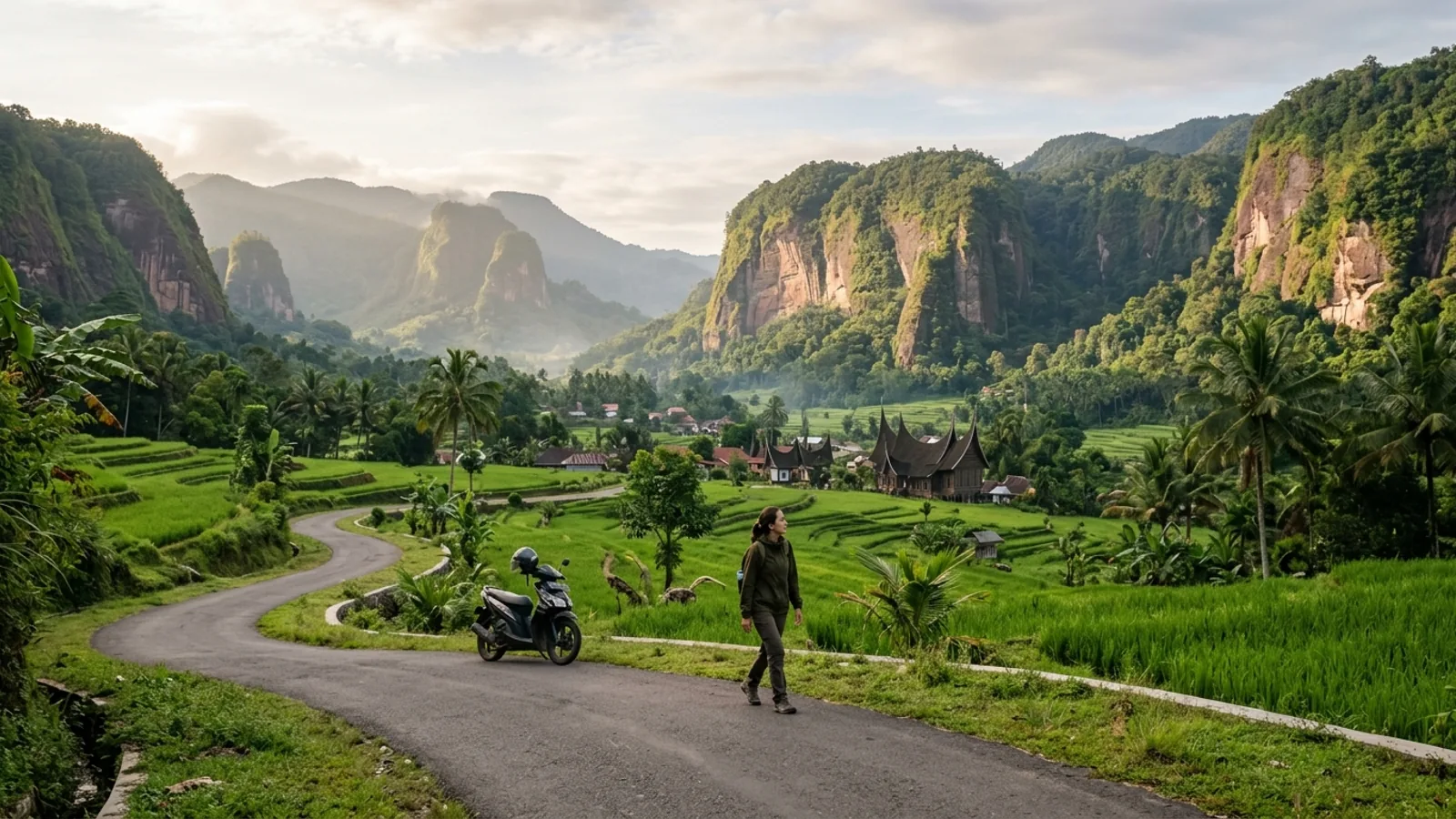 Paket wisata Sumatera Barat 3H2M Bukittinggi Harau Padang