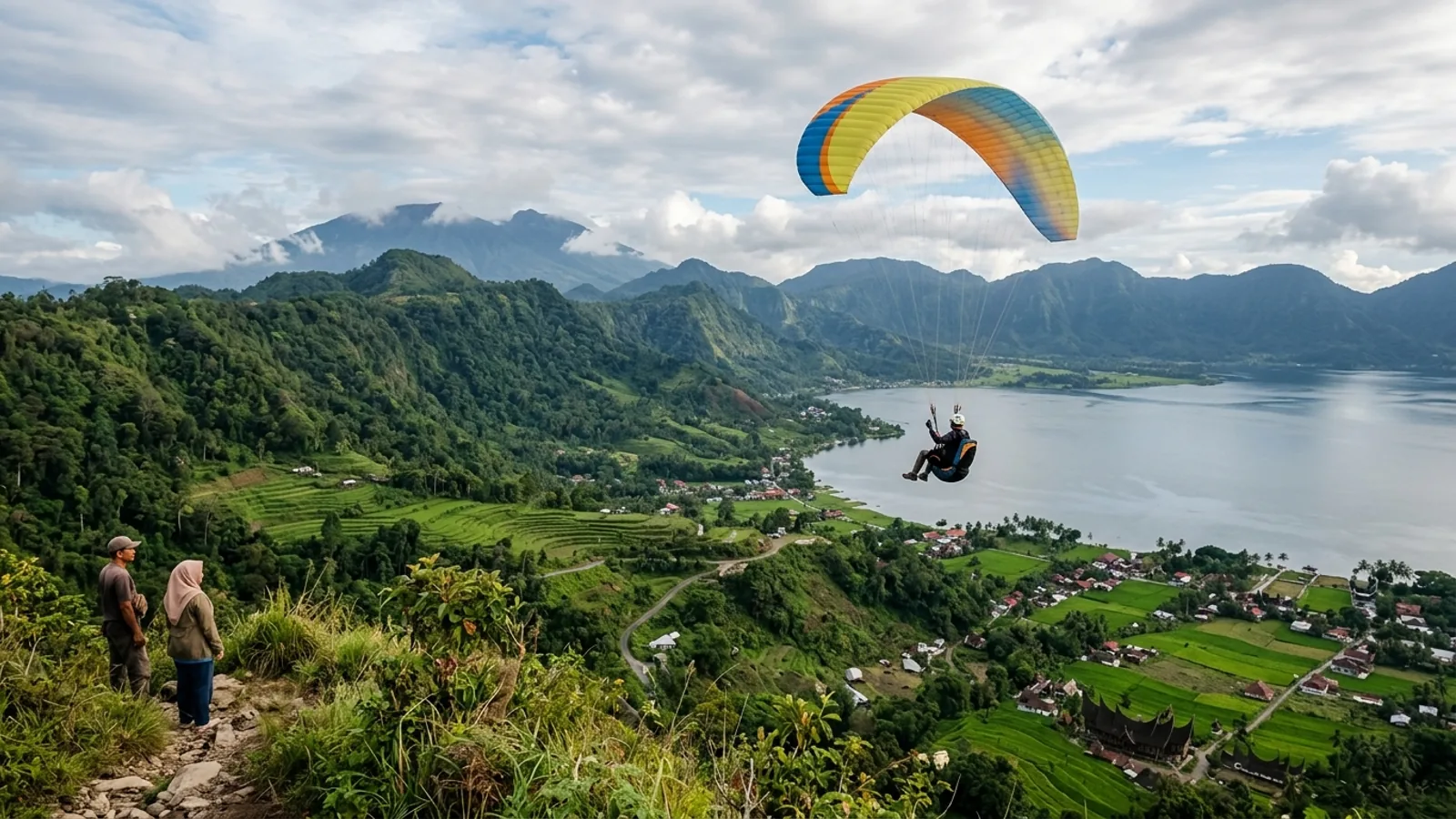 Paralayang Gunung Bungsu, Harau & Kelok 9