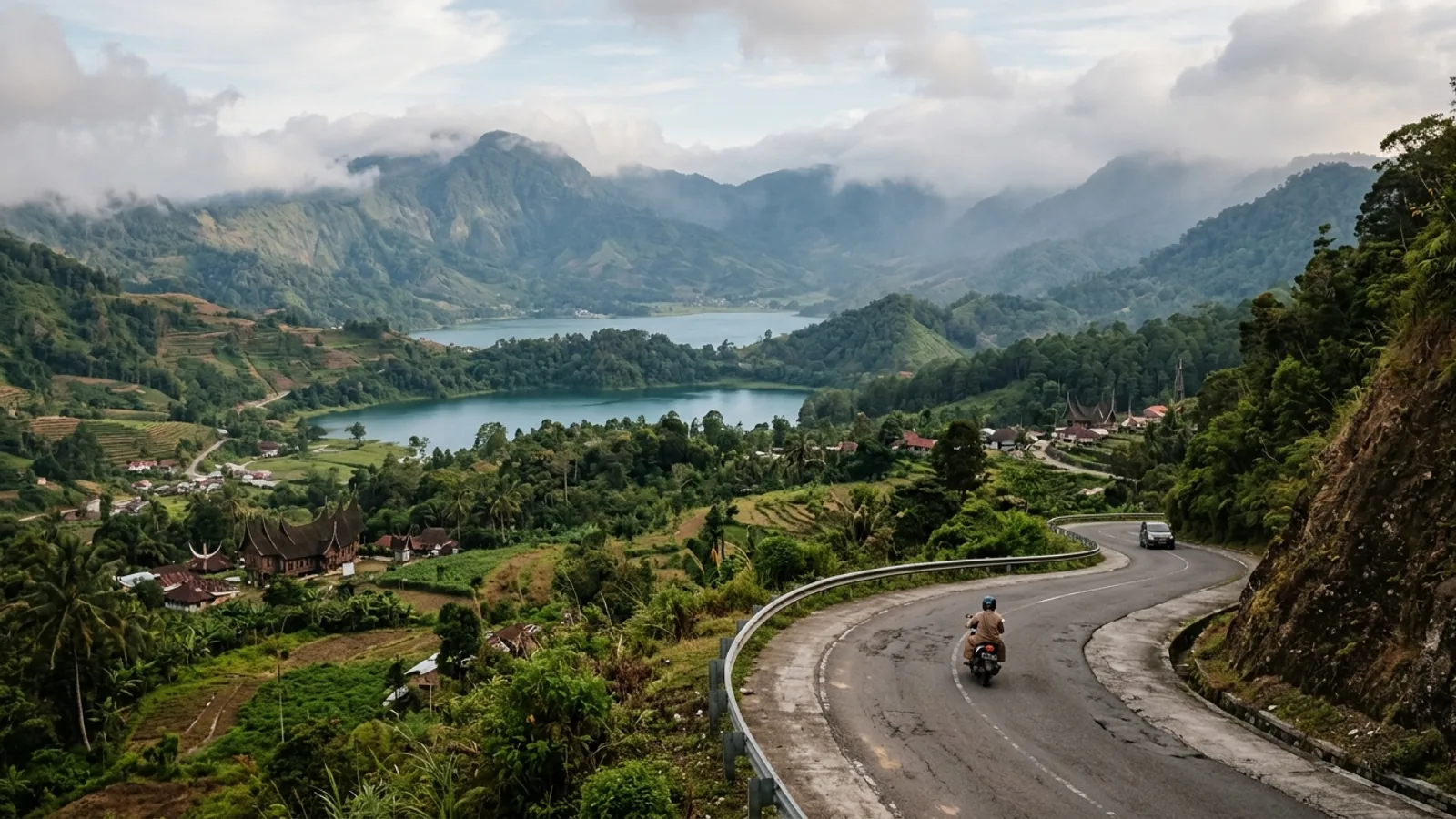 Paket wisata Danau Kembar Sawahlunto Bukittinggi 3H2M